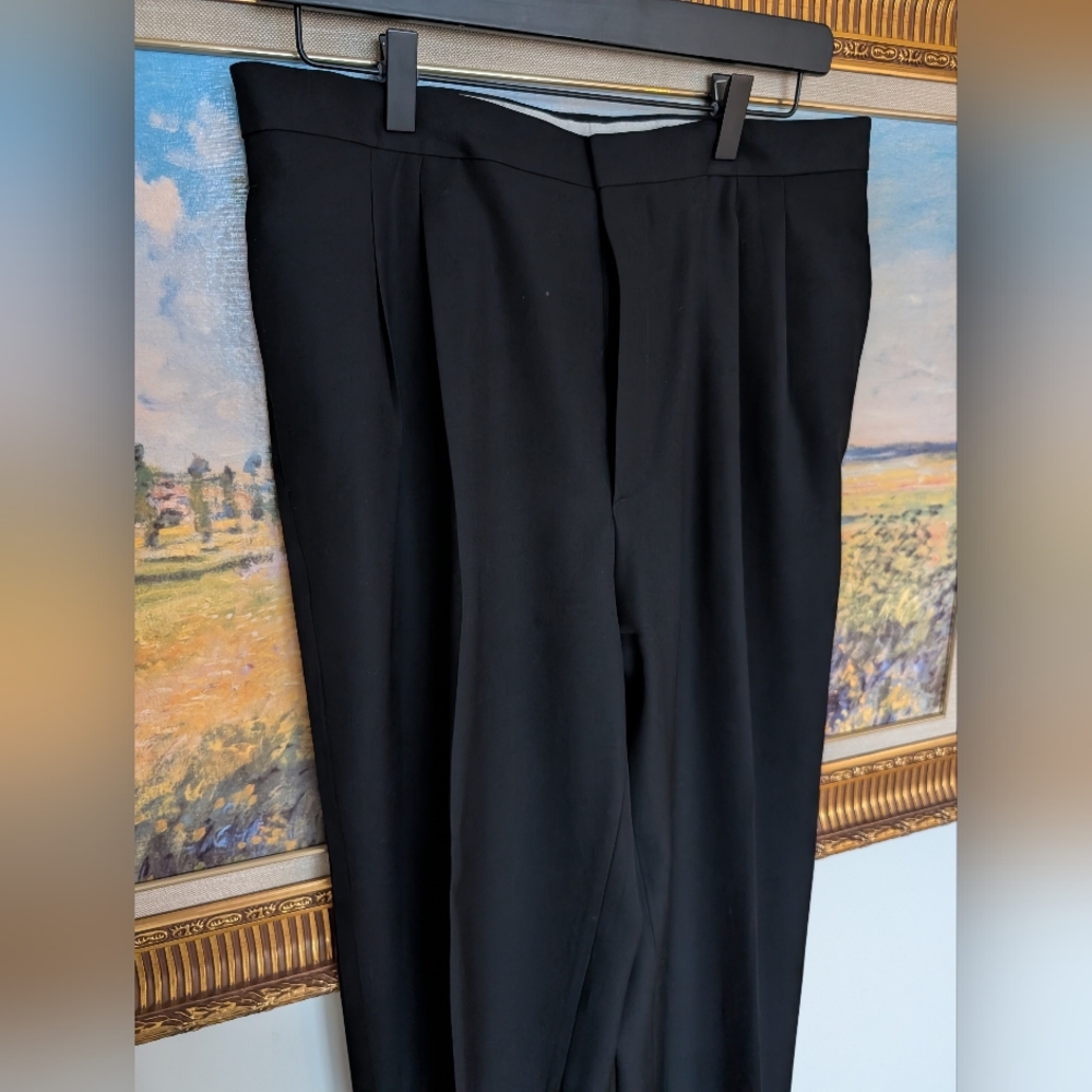 Lubiam Wool Made In Italy Black Full Tuxedo - Picture 12 of 16